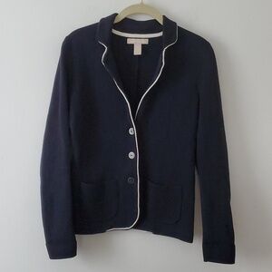 Banana Republic Cotton Sweater Navy Small